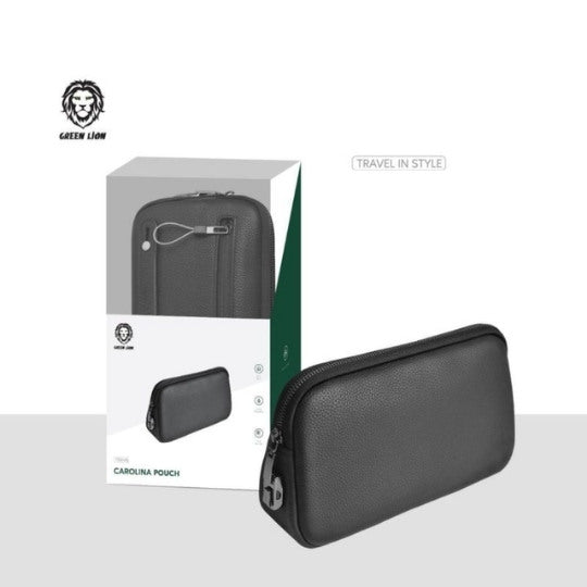 Green Lion™ Premium Leather Fingerprint Bag